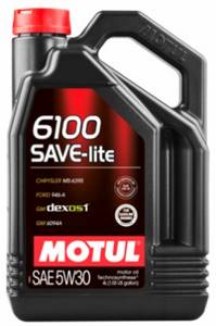 MOTUL 6100 SAVE-LITE 5w30 SN/GF-5 4л. синтетика /Technosynthese®/, масло моторное